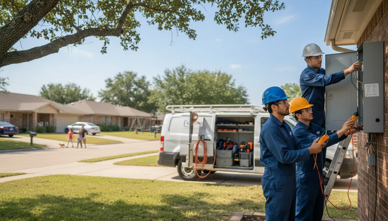 Certified electrician providing emergency electrical services in Starford, PA